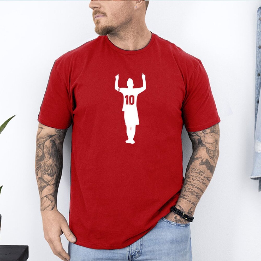 Lionel Messi Heat Pressed Graphic Tee | Men’s Soccer Shirt S-2XL